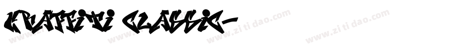 Graffiti Classic字体转换